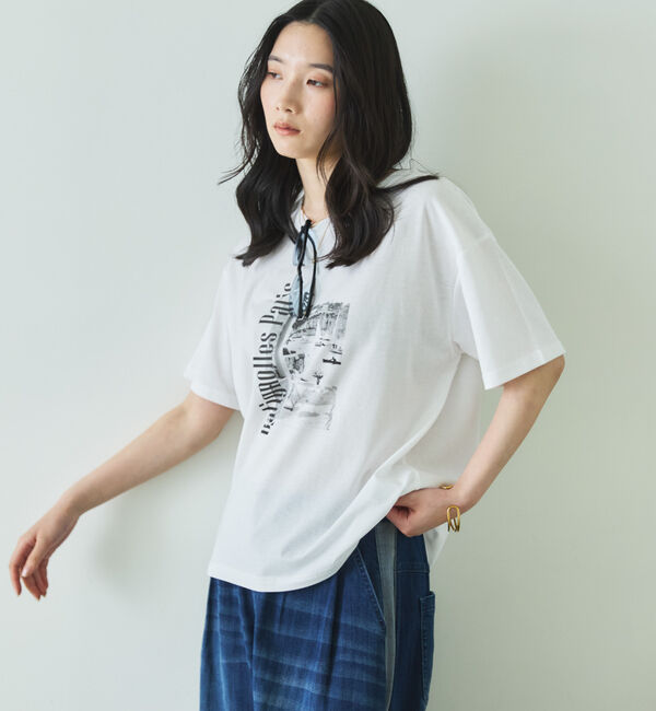 Doux archives「ＰＡＲＩＳ転写ロゴＴｅｅ」|Tシャツ・カットソー|