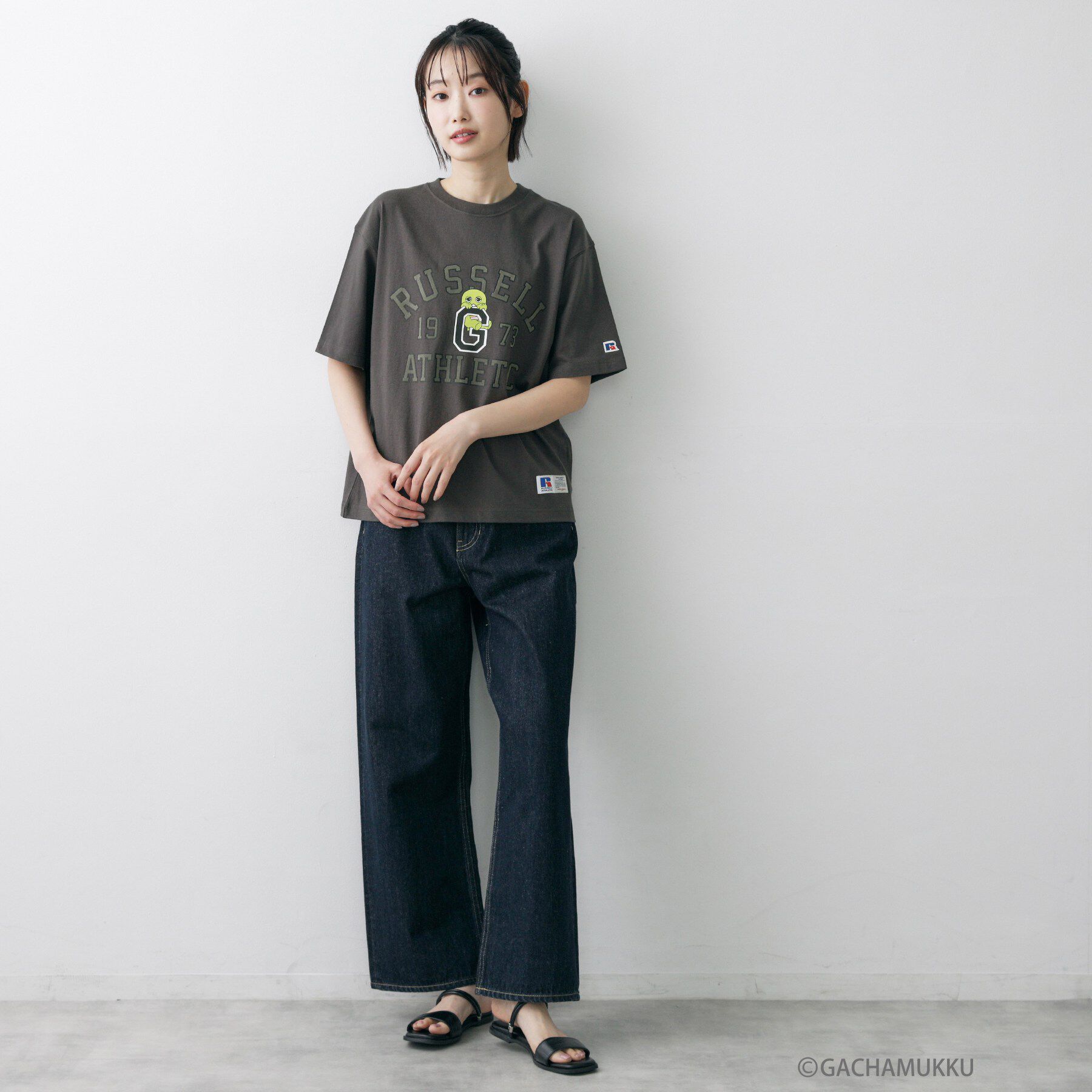 Dessin「ガチャピン・ムック コラボTシャツ」|Tシャツ・カットソー|