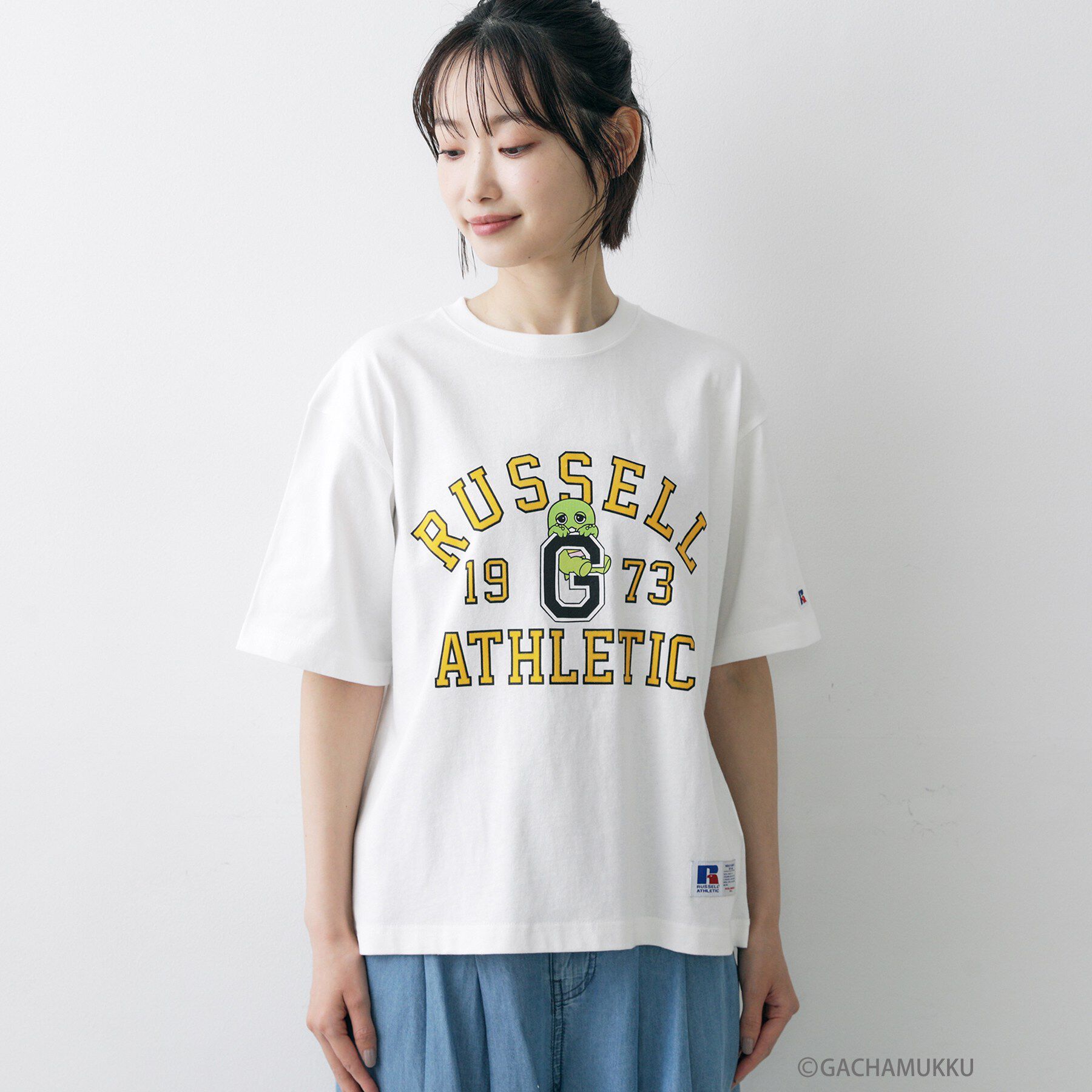 Dessin「ガチャピン・ムック コラボTシャツ」|Tシャツ・カットソー|