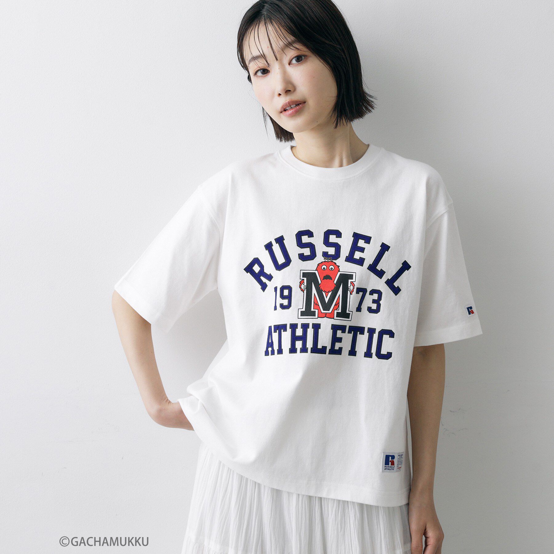 Dessin「ガチャピン・ムック コラボTシャツ」|Tシャツ・カットソー|