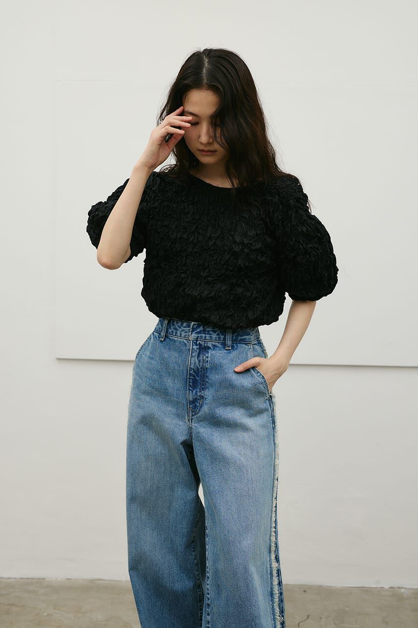 STYLEMIXER「フラッフィーショートトップ」|シャツ・ブラウス|