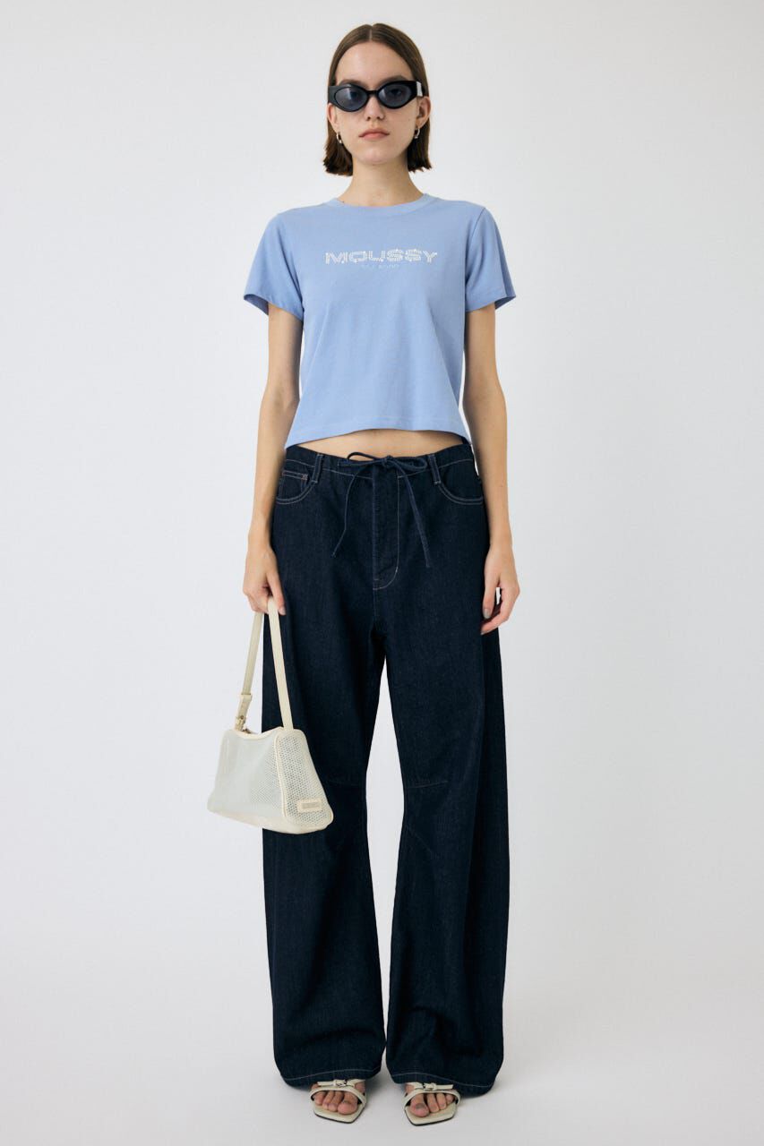 MOUSSY「LITTLE POPS ロゴ TEE」|Tシャツ・カットソー|