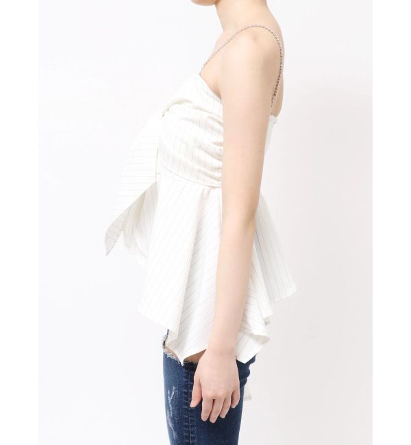 GYDA「HEM designリボンブラウス」|シャツ・ブラウス|