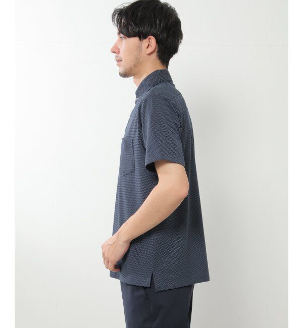IKKA LOUNGE「ドライラックスボタンダウンポロシャツ」|Tシャツ・カットソー|