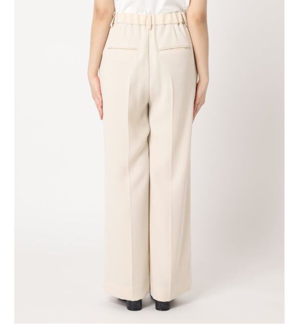 Plage「《WEB限定追加予約》washable straight パンツ 7」|スラックス|