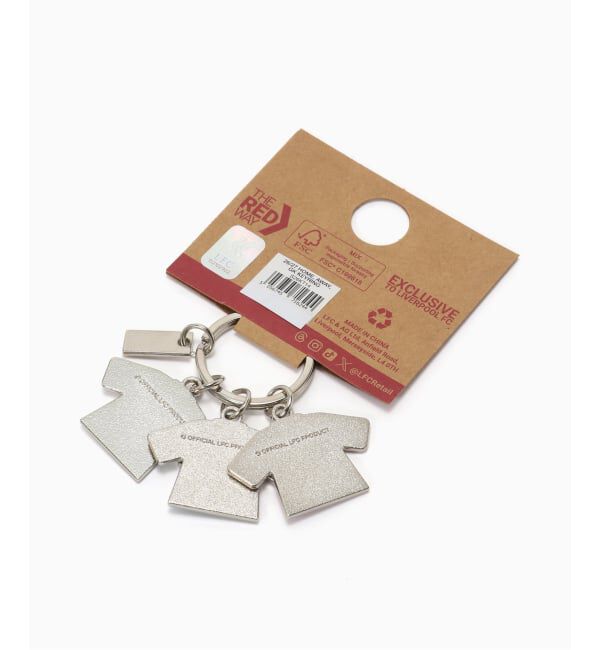 Liverpool FC「【Liverpool FC / リバプールFC】 26/27 HOME, AWAY, GK KEYRING」|キーケース|