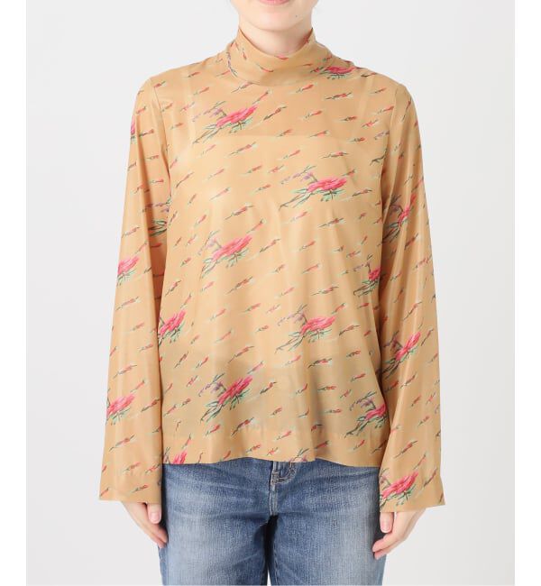 Glyph「《予約 / 一部店舗+WEB限定》Crushed Rose Turtleneck」|シャツ・ブラウス|