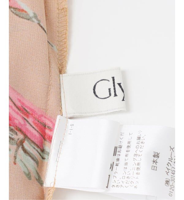 Glyph「《予約 / 一部店舗+WEB限定》Crushed Rose Turtleneck」|シャツ・ブラウス|