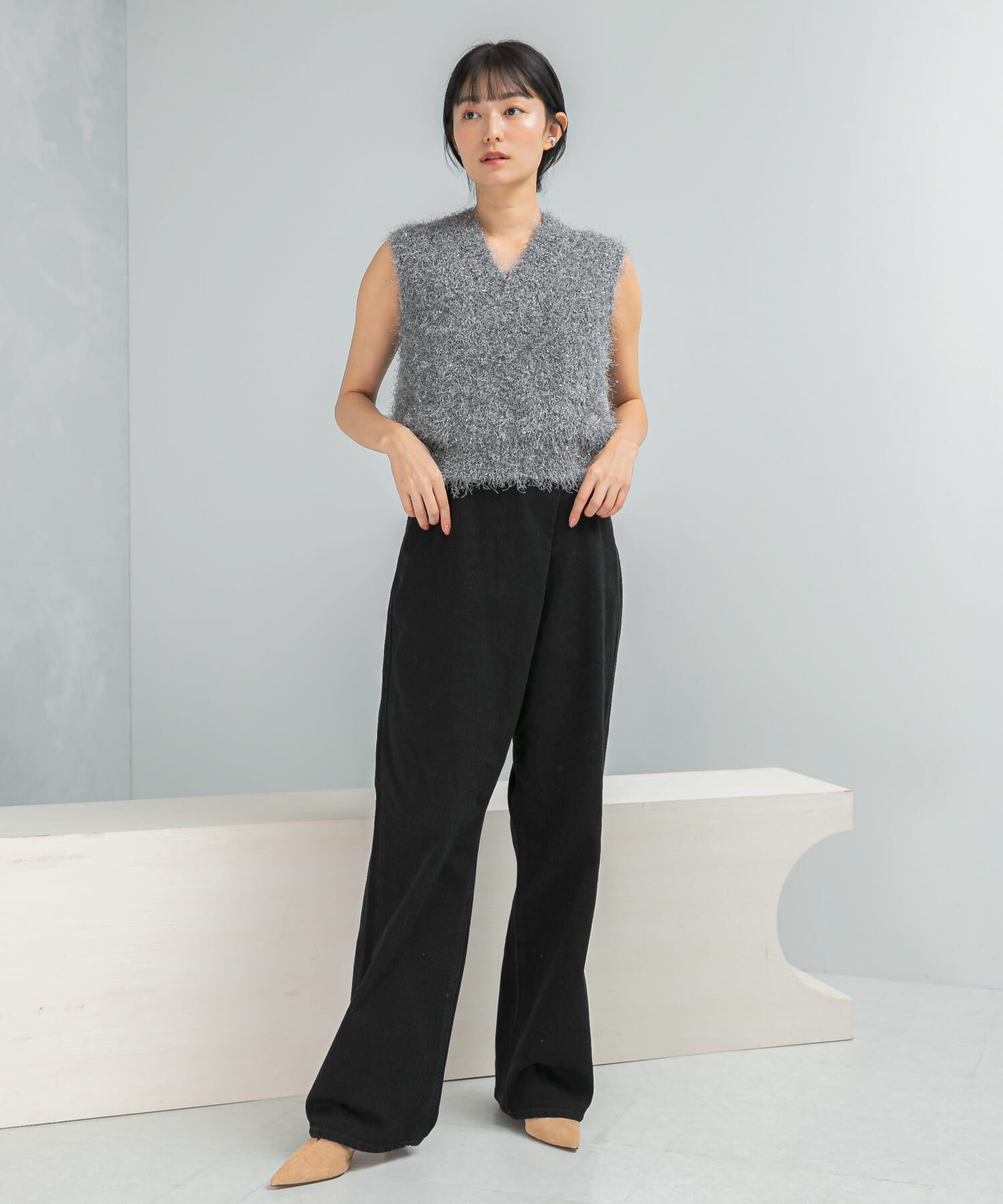 URBAN RESEARCH ROSSO「『別注』Lee&times;ROSSO　FRONT TUCK DENIM PANTS」|デニム|
