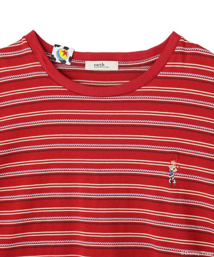 earth music&ecology「レトロボーダーTシャツ/TOY STORY」|Tシャツ・カットソー|