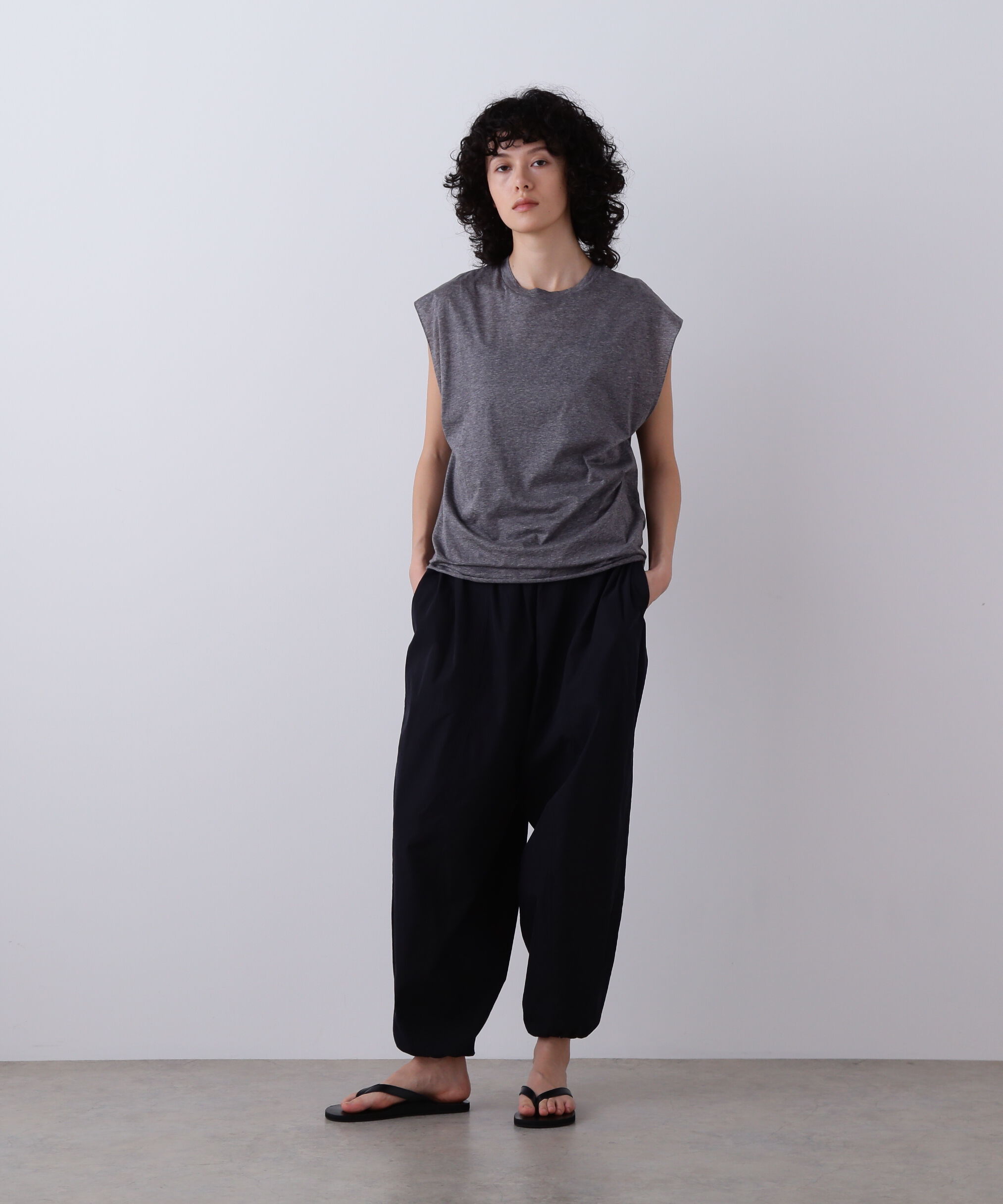 YLEVE 「YLEVE / COTTON SHEER JERSEY SLEEVELESS」|Tシャツ・カットソー|