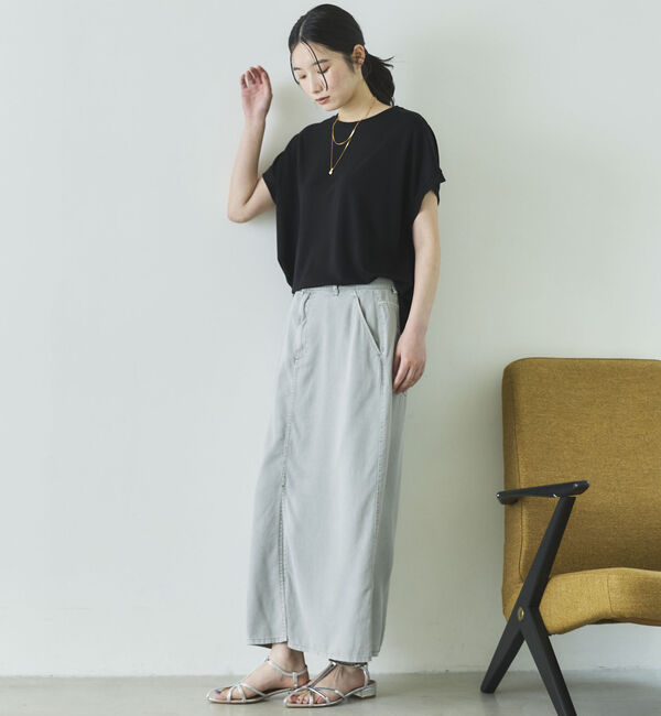 Doux archives「【１秒コーデ】ＮＥＷ多機能フレンチスリーブカットソー」|Tシャツ・カットソー|