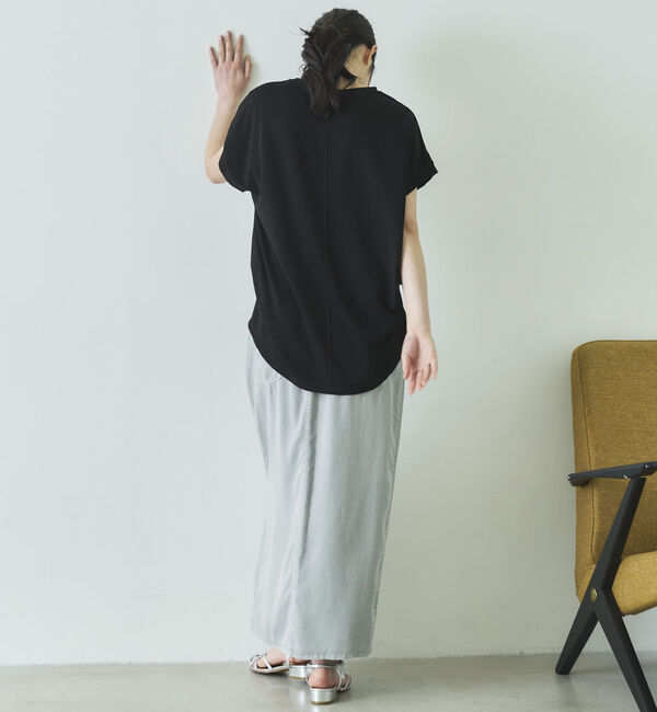 Doux archives「【１秒コーデ】ＮＥＷ多機能フレンチスリーブカットソー」|Tシャツ・カットソー|