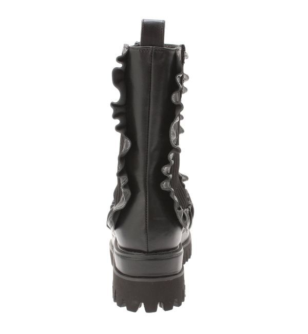 CALNAMUR「SIDE GORE FRILL SHORT BOOTS/サイドゴアフリルショートブーツ」|その他|
