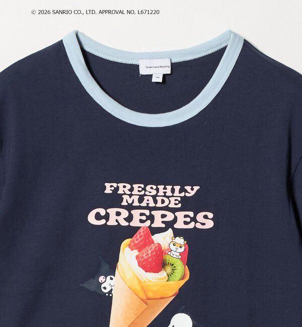 UNITED ARROWS green label relaxing「【別注】＜Sanrio＞グラフィック Tシャツ / キッズ 140cmー150cm」|Tシャツ・カットソー|