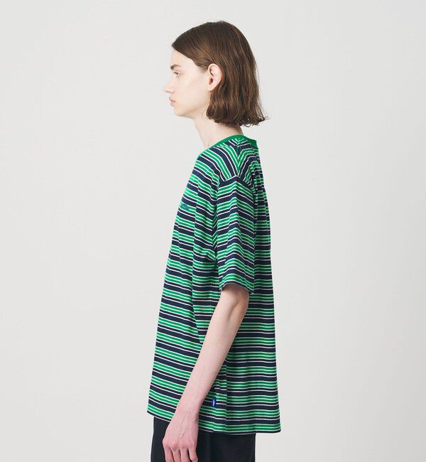 NICE WEATHER「＜NICE WEATHER＞マルチボーダー ショートスリーブ Tシャツ」|Tシャツ・カットソー|