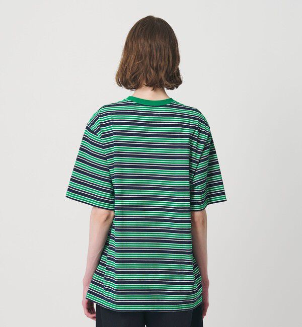 NICE WEATHER「＜NICE WEATHER＞マルチボーダー ショートスリーブ Tシャツ」|Tシャツ・カットソー|