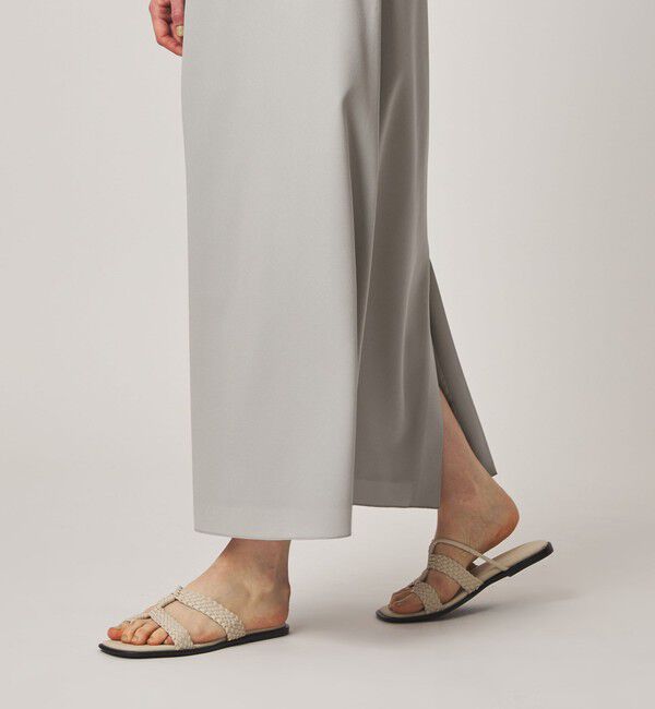 Steven Alan＞バックサテン ジョーゼット ロングスカート（STEVEN ALAN