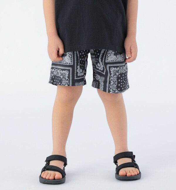 SHIPS KIDS「【SHIPS KIDS別注】Gramicci:100～160cm / デュラブルナイロン ショーツ」|その他|ダークグレー