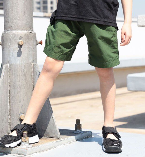 SHIPS KIDS「【SHIPS KIDS別注】Gramicci:100～160cm / デュラブルナイロン ショーツ」|その他|グリーン