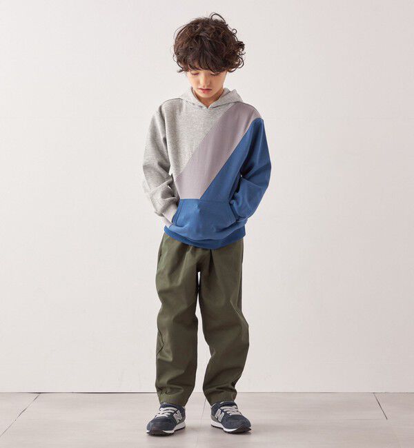 SHIPS any「SHIPS any:〈洗濯機可能〉デザイン ポンチ プルオーバー パーカー <KIDS>◇」|パーカー|