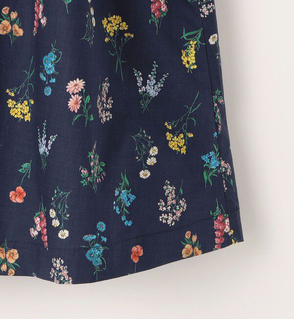 SHIPS KIDS「SHIPS KIDS:140～150cm / フラワー ノースリーブ ワンピース」|ワンピース|