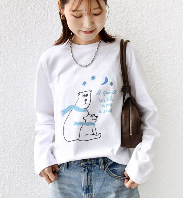 SHIPS for women「Shiomi Wada&times;SHIPS: ロンTEE」|Tシャツ・カットソー|