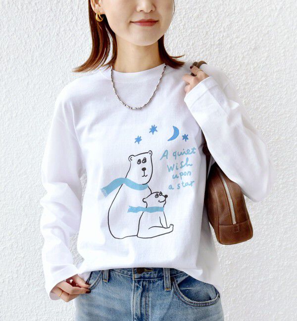 SHIPS for women「Shiomi Wada&times;SHIPS: ロンTEE」|Tシャツ・カットソー|