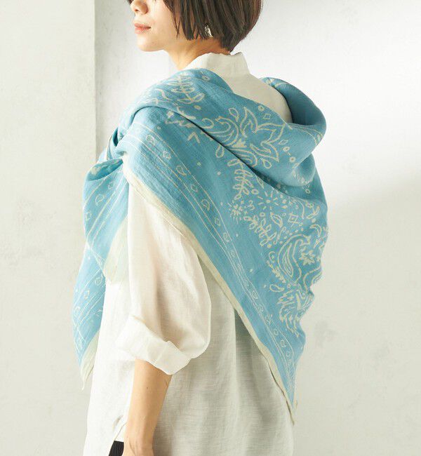SHIPS for women「manipuri: 120*120 STOLE」|ストール|