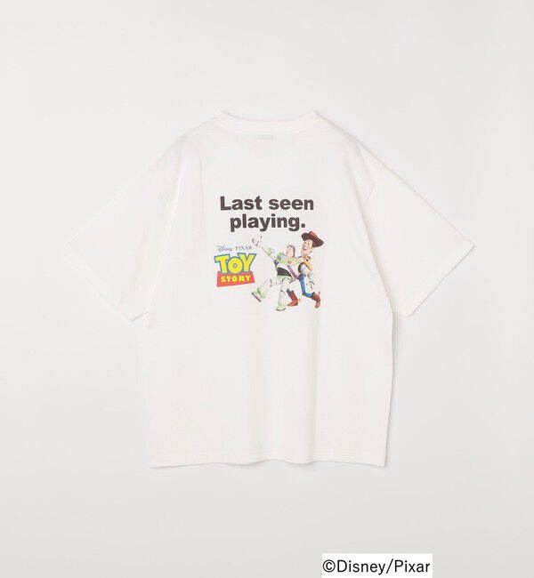 SHIPS any「SHIPS any:〈洗濯機可能〉TOYSTORY/トイ・ストーリー/ メッセージ プリント ロゴ Tシャツ」|Tシャツ・カットソー|