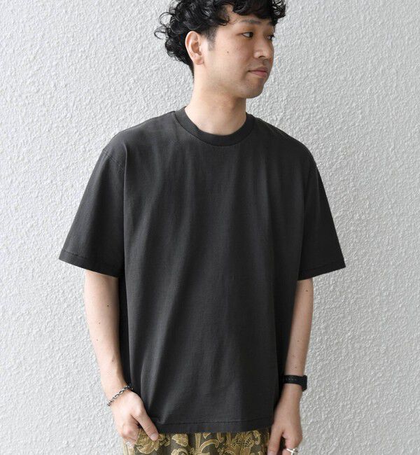 SHIPS any「【SHIPS any別注】ONEITA:〈洗濯機可能〉ピグメント ダイ リラックス Tシャツ◆」|Tシャツ・カットソー|