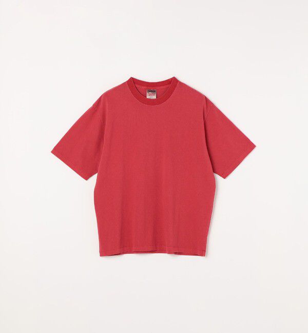 SHIPS any「【SHIPS any別注】ONEITA:〈洗濯機可能〉ピグメント ダイ リラックス Tシャツ◆」|Tシャツ・カットソー|