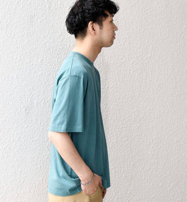 SHIPS any「【SHIPS any別注】ONEITA:〈洗濯機可能〉ピグメント ダイ リラックス Tシャツ◆」|Tシャツ・カットソー|