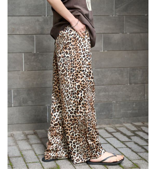 OUTDOOR PRODUCTS Usual Things「≪予約≫追加 レオパードパンツ」|スラックス|