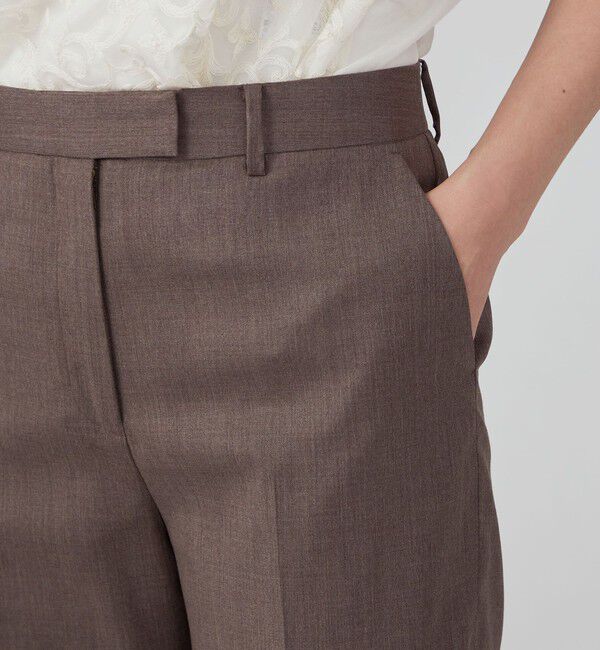 TOMORROWLAND collection「365 TWILL ペンシルパンツ」|スラックス|