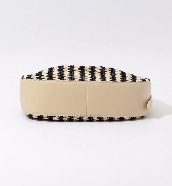 TOMORROWLAND GOODS「Atelier TOMORROWLAND BIKKIE STRIPE バッグ」|かごバッグ|