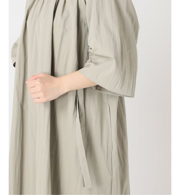  「《予約》GATHER SLEEVE DRESS：ワンピース」|ワンピース|