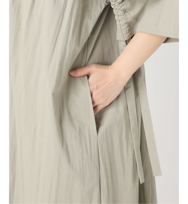  「《予約》GATHER SLEEVE DRESS：ワンピース」|ワンピース|