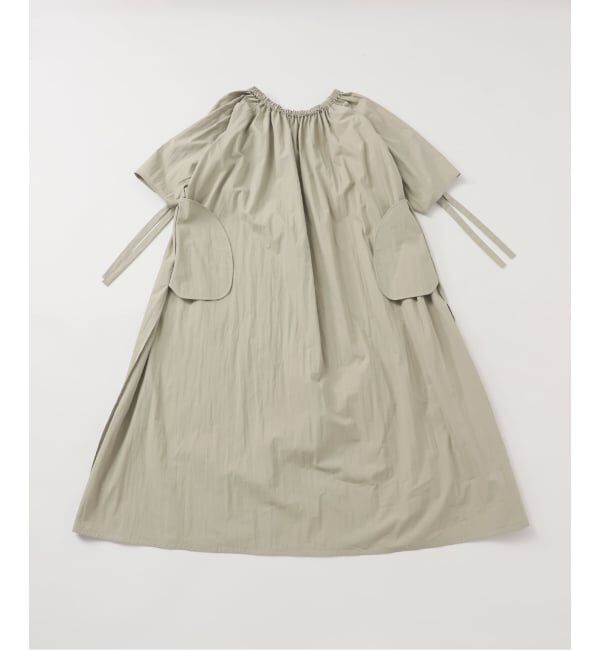 「《予約》GATHER SLEEVE DRESS：ワンピース」|ワンピース|