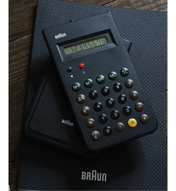 HIROB「BRAUN Calculator BNE001BK」|ステーショナリー|