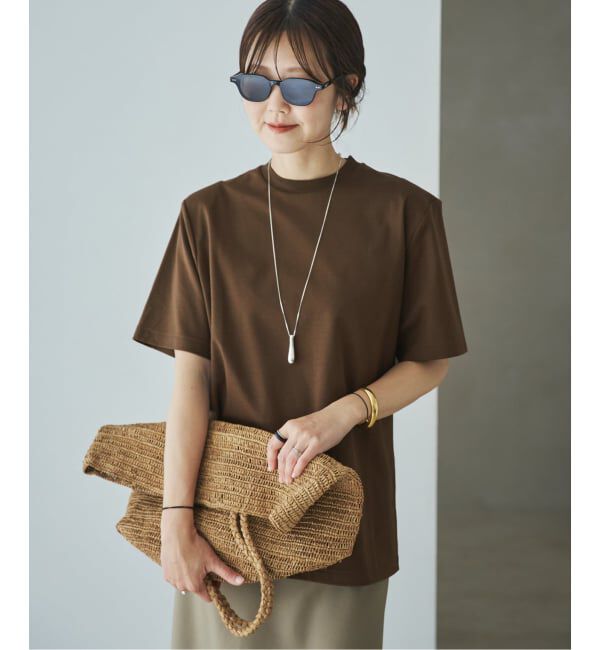 Plage「《予約》Power Shoulder Tee」|Tシャツ・カットソー|