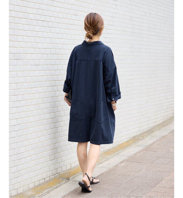 VERMEIL par iena「Hard Twist Yarn オールインワン」|オールインワン|