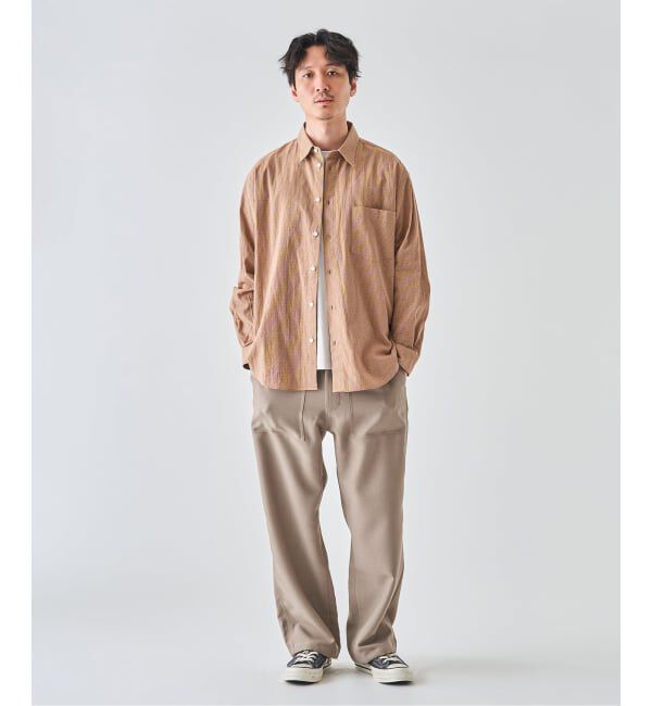 EDIFICE「サイド アジャスト ベイカー パンツ」|スラックス|