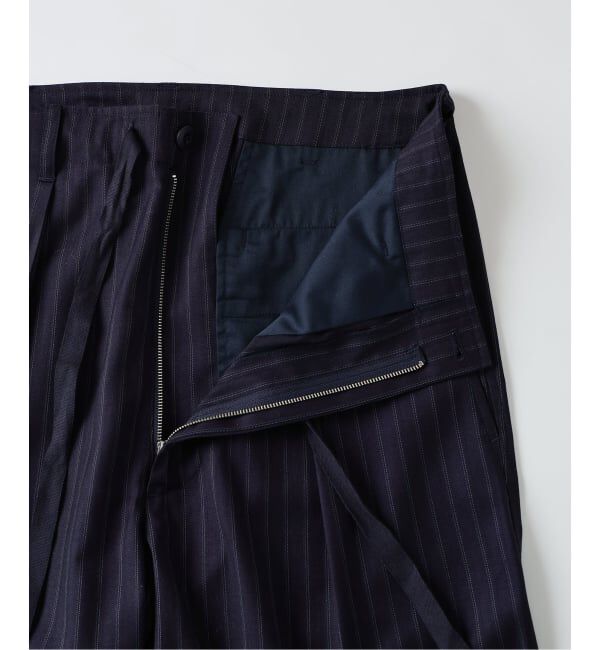 JOURNAL STANDARD relume「ドビーストライプ オーバーパンツ」|スラックス|