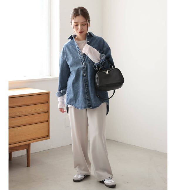 JOURNAL STANDARD「《追加》クルーネックシアーロングTシャツ」|Tシャツ・カットソー|