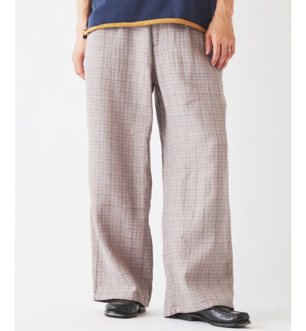 JOURNAL STANDARD relume「European Flax / ヨーロピアン フラックス イージーパンツ」|スラックス|