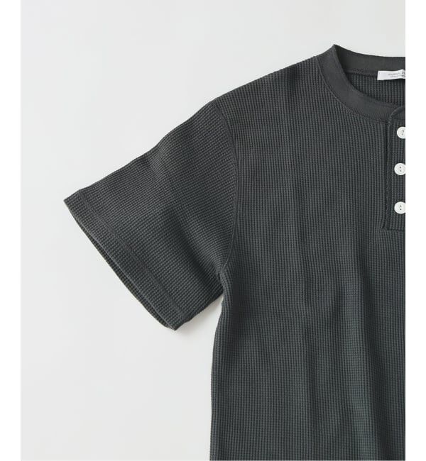 JOURNAL STANDARD「TC サーマル 半袖 ヘンリーネック Tシャツ」|Tシャツ・カットソー|