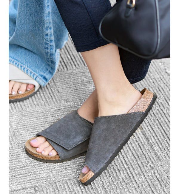 JOURNAL STANDARD「ベイクルーズ限定モデル【BIRKENSTOCK/ビルケンシュトック】SOLANA」|サンダル|グレー