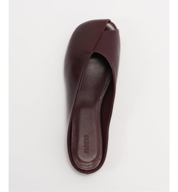 journal standard L'essage「ALOHAS/アロハス Timmy Rift Burgundy Leather Mules ミュール」|その他|