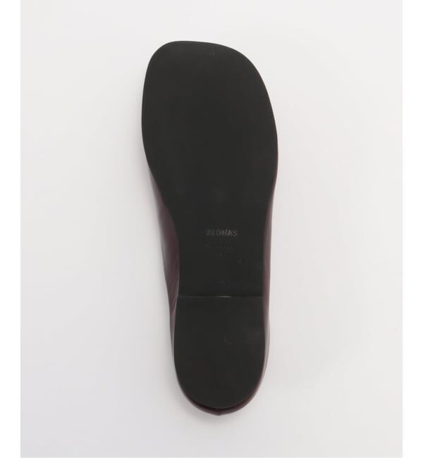 journal standard L'essage「ALOHAS/アロハス Timmy Rift Burgundy Leather Mules ミュール」|その他|